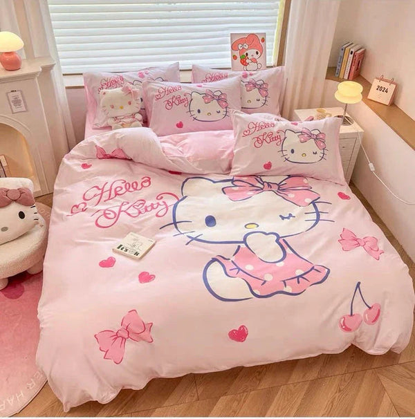 Cartoon Anime Bedding Set PN6777 - Bear Hugs