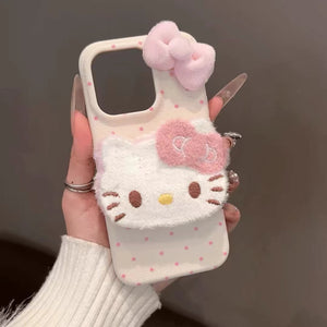 Kawaii Kitty Phone Case for iPhone 11/11pro max/12/12pro max/13/13pro/13pro max/14/14pro/14pro max/15/15pro/15pro max/16/16pro/16pro max PN6931 - Bear Hugs