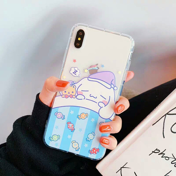Cinnamon Dog Phone Case for iphone 6/6s/6plus/7/7plus/8/8P/X/Xs/XR/Xs Max/11/11pro/11pro max PN1028 - Bear Hugs