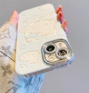 Kawaii Kitty Phone Case for iPhone 11/12/12pro max/13/13pro/13pro max/14/14pro/14pro max/15/15pro/15pro max/16/16pro/16pro max PN6981 - Bear Hugs