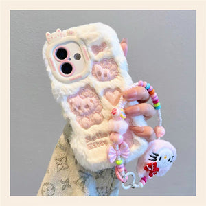 Fashion Soft Kitty Phone Case for iPhone 12/12pro max/13/13pro/13pro max/14/14pro/14pro max/15/15pro/15pro max/16/16pro/16pro max PN6857 - Bear Hugs
