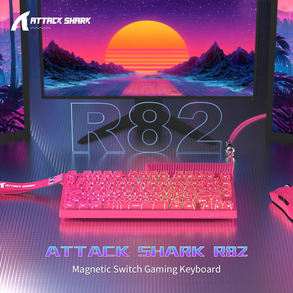 ATTACK SHARK R82 HE Magnetic Gaming Keyboard