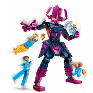 Uper Heroes Marvel Fantastic Four Vs. Galactus Construction Figure By Lego - Bear Hugs