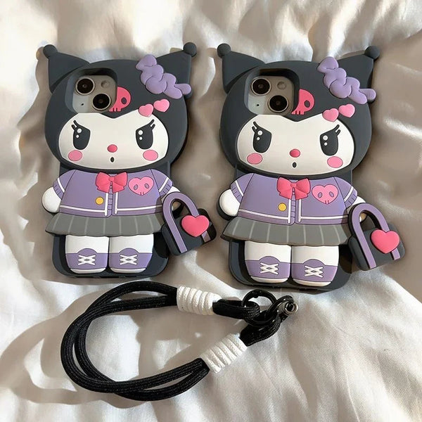 Kuromi Pastel Punk Case (For iPhone)