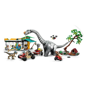 Jurassic Park Jurassic World Raptor & Titanosaurus Tracking Mission By Lego - Bear Hugs