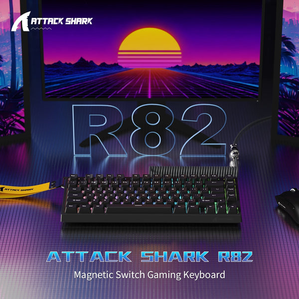 ATTACK SHARK R82 HE Magnetic Gaming Keyboard