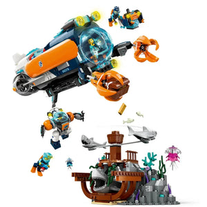 Lego City Deep-Sea Explorer Submarine - Bear Hugs