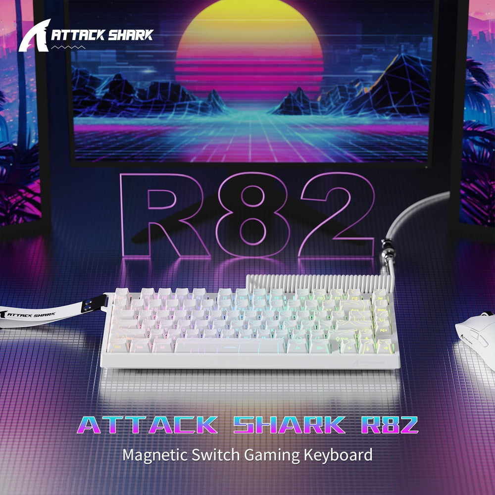 ATTACK SHARK R82 HE Magnetic Gaming Keyboard