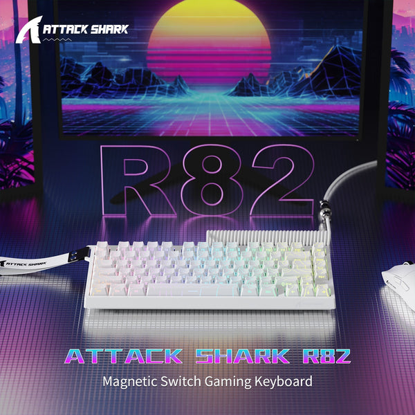 ATTACK SHARK R82 HE Magnetic Gaming Keyboard