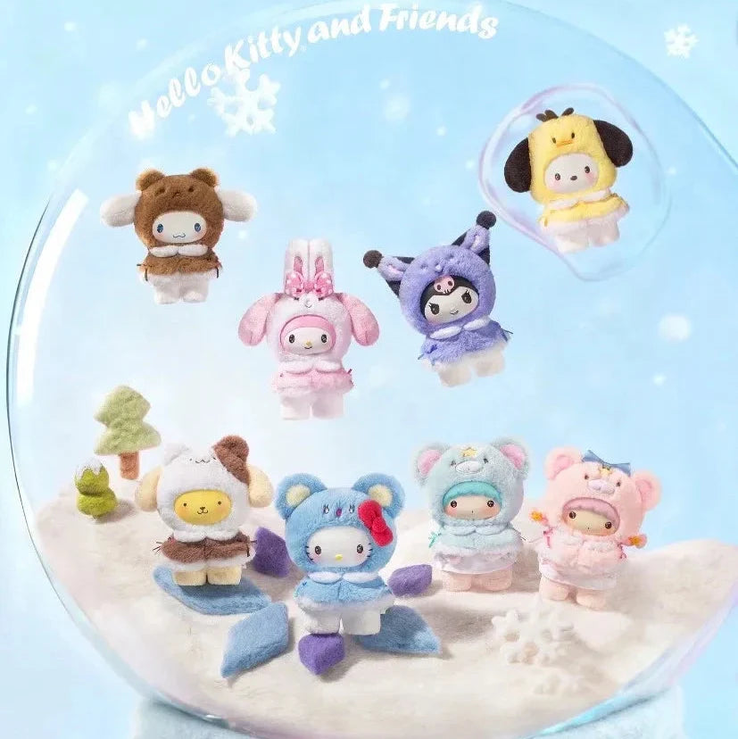 Sanrio Winter Animal Cosplay Plush Collection