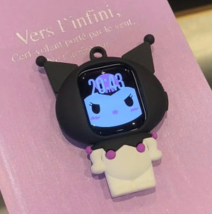 Kuromi Shape Silicone Apple Watch Case for iWatch Series - Bear Hugs