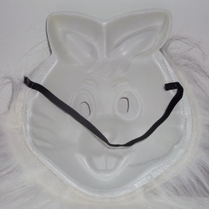 Green Bunny Party Mask