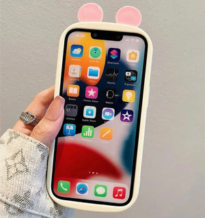 Kawaii Kitty Phone Case for iPhone 11/12/12pro max/13/13pro/13pro max/14/14pro/14pro max/15/15pro/15pro max/16/16pro/16pro max PN6980 - Bear Hugs
