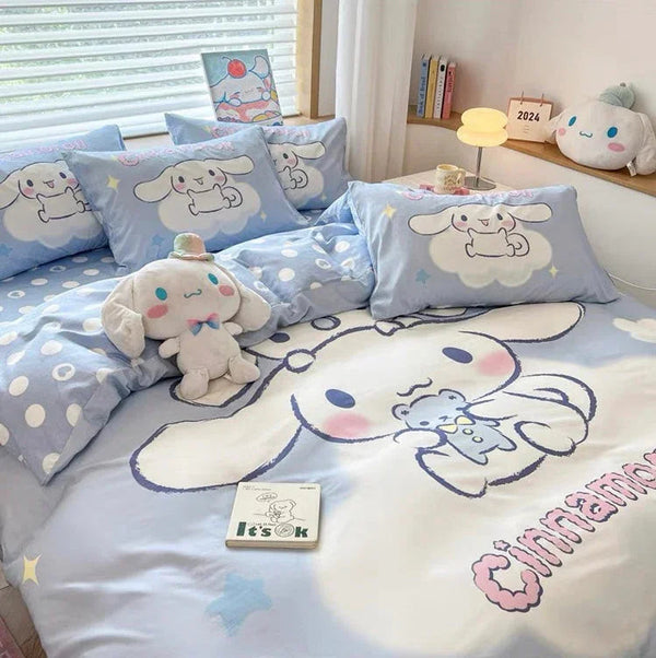 Cute Anime Bedding Set PN6778 - Bear Hugs