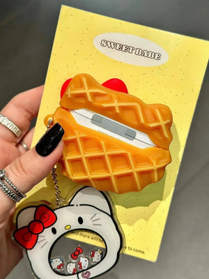 Hello Kitty 3D Waffle AirPods Case
