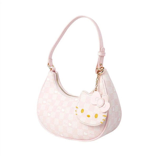 Hello Kitty Blush Pink Vanity Shoulder Bag with Mirror - Bear Hugs
