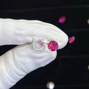 Hello Kitty Sparkle Stud Earrings - Bear Hugs