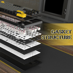 ATTACK SHARK X87 Tri-Mode Gasket Mechanical Keyboard