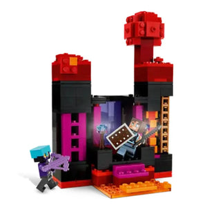 Minecraft Enderman Tower Building Blocks (867 Pcs)