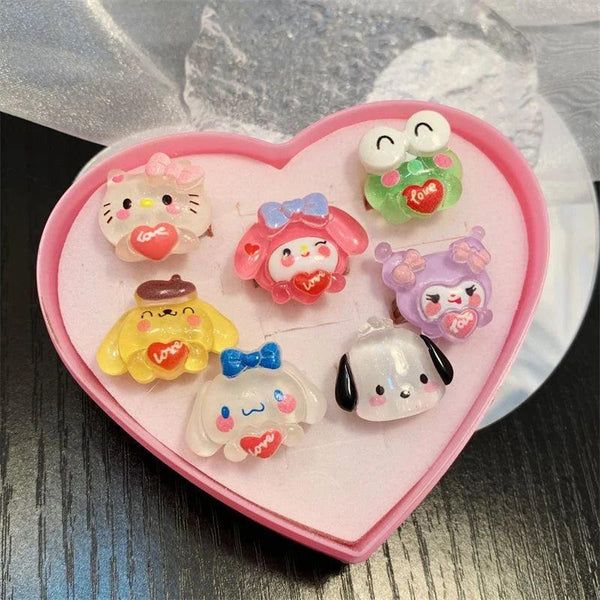 Sanrio Heart Ring Box - Bear Hugs