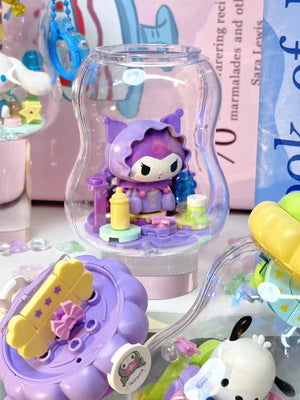 Sanrio Characters Baby Bottle Building Blocks Blind Box Keychain - Bear Hugs