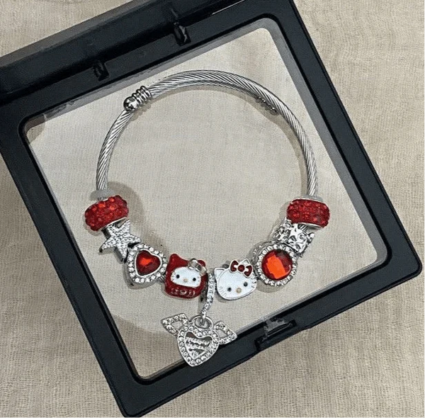 HelloKitty Pandora Treasure Bracelet - Bear Hugs