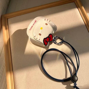 Hello Kitty Cloud Vegan Leather Earphone Case
