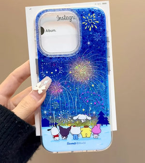 Sanrio Fireworks Sparkle Case (For iPhone)