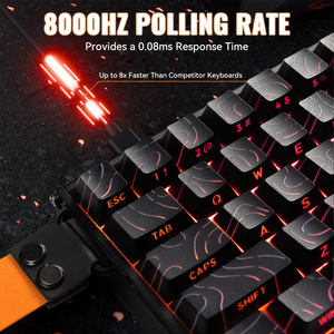 ATTACK SHARK X68 MAX HE Magnetic Aluminum Keyboard