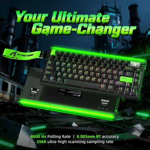 ATTACK SHARK R85 HE Rapid Trigger Keyboard