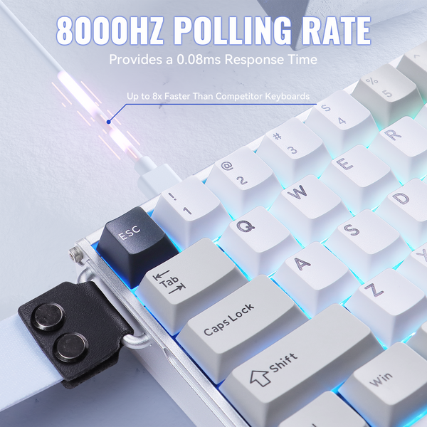 ATTACK SHARK X68 MAX HE Magnetic Aluminum Keyboard