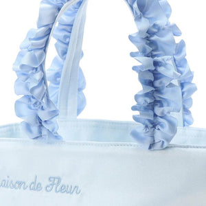 Maison De Fleur x Sanrio - Cinnamoroll Ruffle Tote Bag - Bear Hugs