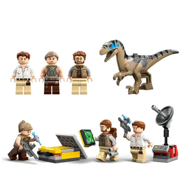 Jurassic Park Jurassic World Raptor & Titanosaurus Tracking Mission By Lego - Bear Hugs