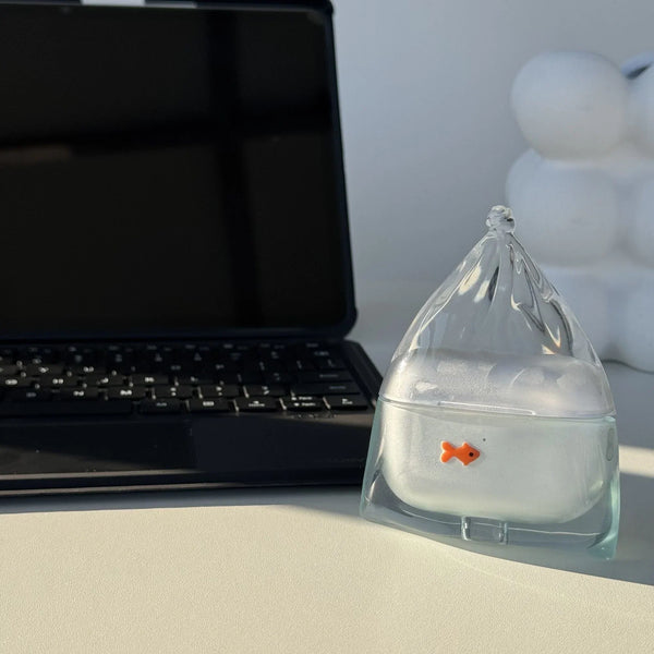 Fish Bag Air Pods Case - Bear Hugs