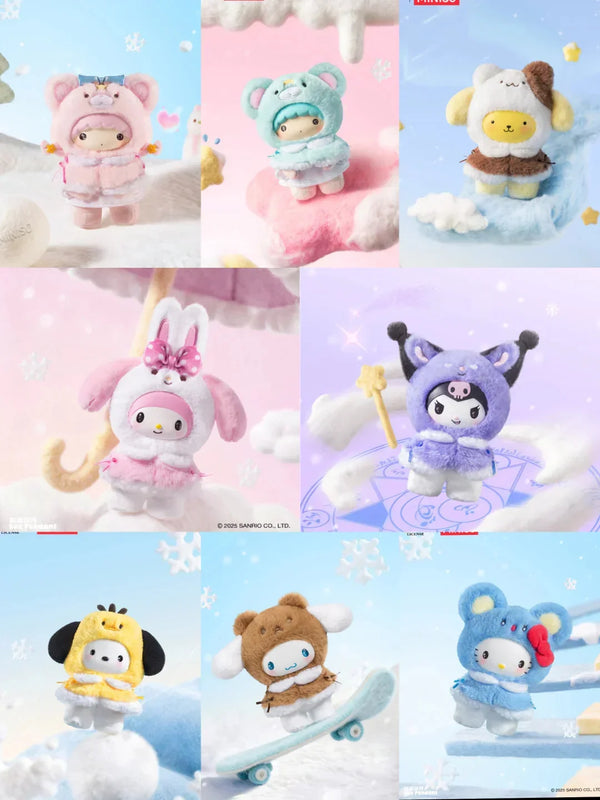 Sanrio Winter Animal Cosplay Plush Collection