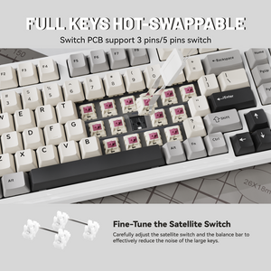 ATTACK SHARK X98 Wireless Mechanical Keyboard