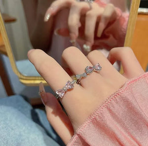 Hello Kitty Pink Bow Promise Ring - Bear Hugs