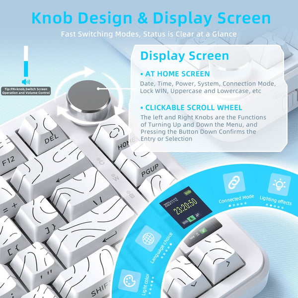 ATTACK SHARK X85 PRO QMK Mechanical Keyboard