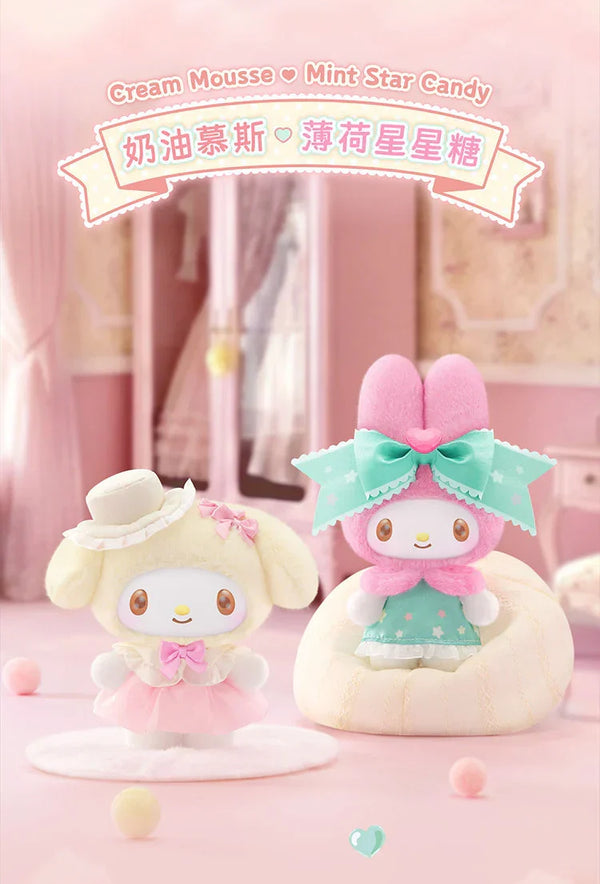 My Melody Sweet Dress Princess Style Plush Charms Blind Box - Bear Hugs