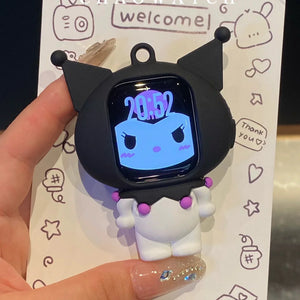 Kuromi Shape Silicone Apple Watch Case for iWatch Series - Bear Hugs