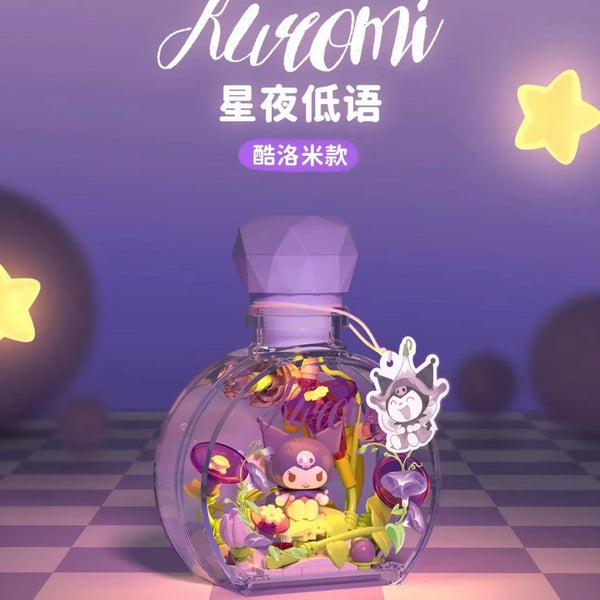 Sanrio Flower Angel Perfume Bottle Building Blocks