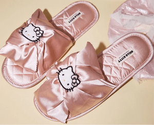 Hello Kitty Satin Slippers of Grace - Bear Hugs