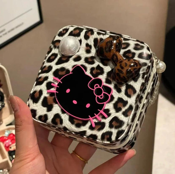 HelloKitty Leopard Print Jewelry Organizer - Bear Hugs