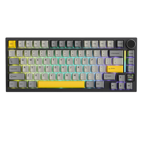 ATTACK SHARK X820Ultra Tri-mode Gasket Mechanical Keyboard - Bear Hugs