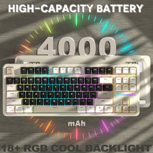 ATTACK SHARK X87 Tri-Mode Gasket Mechanical Keyboard