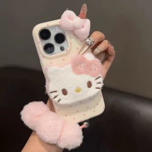 Kawaii Kitty Phone Case for iPhone 11/11pro max/12/12pro max/13/13pro/13pro max/14/14pro/14pro max/15/15pro/15pro max/16/16pro/16pro max PN6931 - Bear Hugs