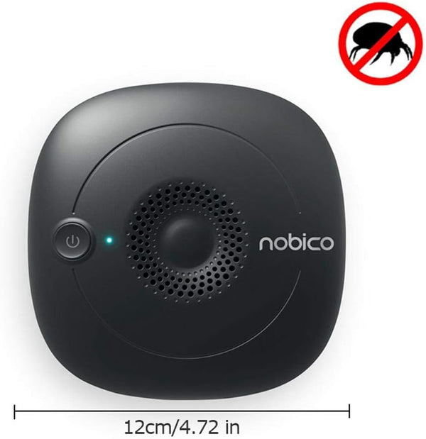 Nobico Ultrasonic Pest EU Plug Repeller, Powerful Plug-In Rodent Electromagnetic Repellent Pest Deterrent Dust Mite Controller With Night Light For Insects Rodents Mice Rats Flies Ants(Black) - Bear Hugs