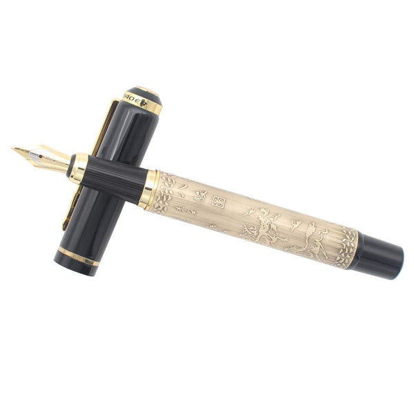 Vintage Embossed Horse Fountain Pen