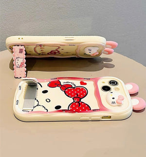 Kawaii Kitty Phone Case for iPhone 11/12/12pro max/13/13pro/13pro max/14/14pro/14pro max/15/15pro/15pro max/16/16pro/16pro max PN6980 - Bear Hugs