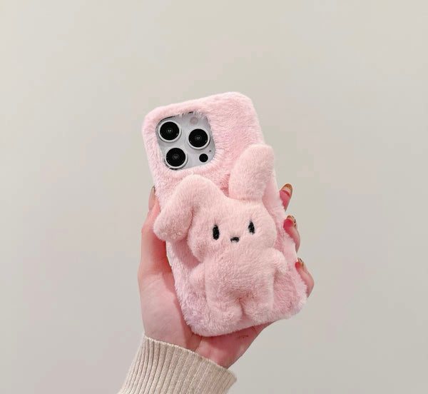 Rabbit Soft Phone Case for iPhone 11/11pro/11pro max/12/12pro/12pro max/13/13pro/13pro max/14/14pro/14plus/14pro max/15/15pro/15pro max/15plus/16/16pro/16pro max PN6863 - Bear Hugs